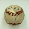 Mickey Lolich Signed Career Win No. 122 Final Out Game Used Baseball Beckett COA