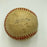 Satchel Paige Single Signed Vintage 1954 Minor League Baseball JSA COA