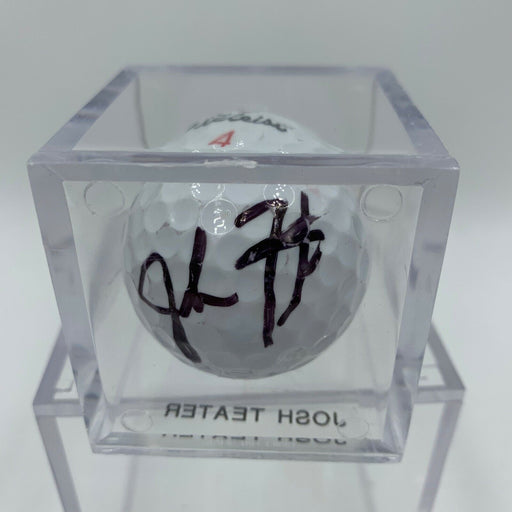 Josh Teater Signed Autographed Golf Ball PGA With JSA COA