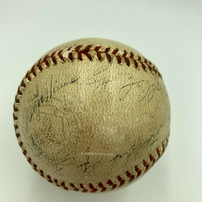 1950's Game Used American League Baseball Actually Hit By Yogi Berra MEARS COA