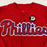 Juan Samuel Game Used 2017 Philadelphia Phillies Majestic Jersey MLB Authentic
