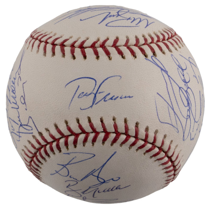 2004 Boston Red Sox World Series Champs Team Signed W.S. Baseball JSA COA