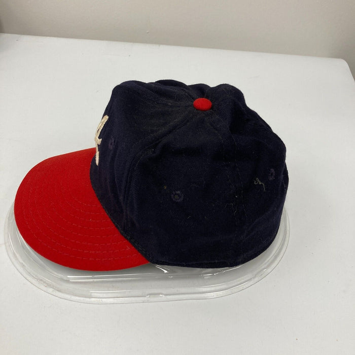 Vintage 1960's Atlanta Braves Game Used Wilson Baseball Cap Hat