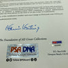 1994 All Star Game National League Team Signed Baseball Barry Bonds PSA DNA COA