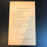 Rare Bobby Thomson Day Signed 1951 Program W/ Durocher Irvin Harwell JSA COA