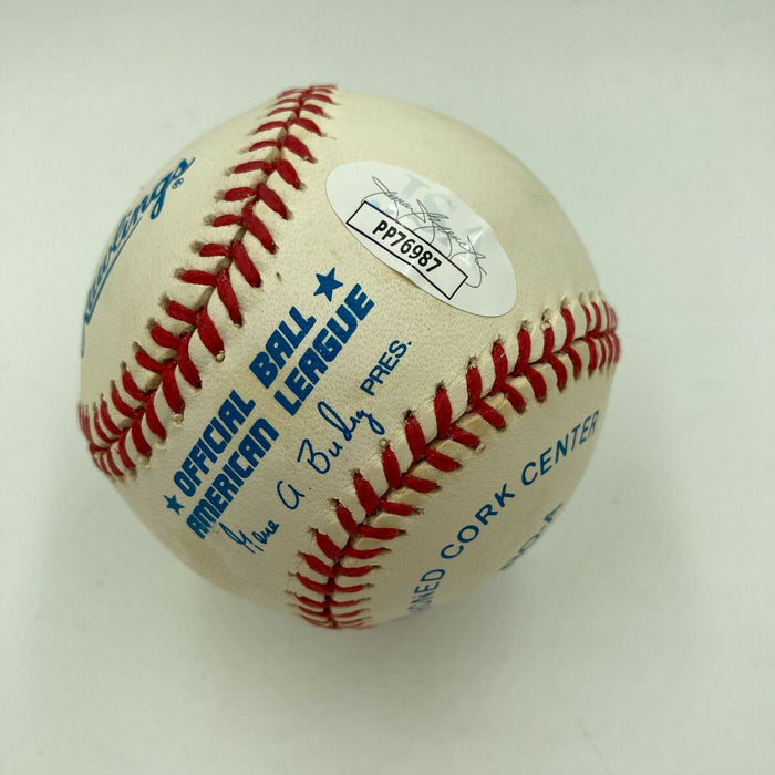 Heath Shuler Signed Autographed American League Baseball JSA COA