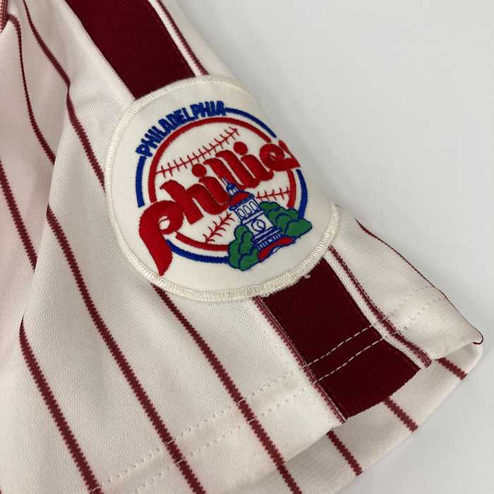 Mike Schmidt Signed 1989 Game Model Philadelphia Phillies Jersey With JSA COA