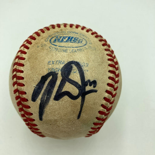 Mike Trout & Torii Hunter Signed Autographed Baseball JSA COA