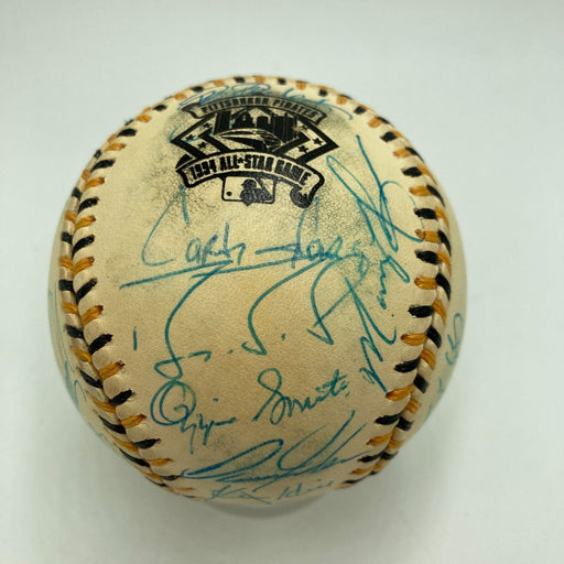 1994 All Star Game National League Team Signed Baseball Barry Bonds PSA DNA COA