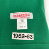 Bill Russell #6 Signed Mitchell & Ness 1962-63 Boston Celtics Jersey JSA COA