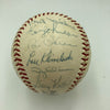 1965 Milwaukee Braves Team Signed National League Baseball JSA COA