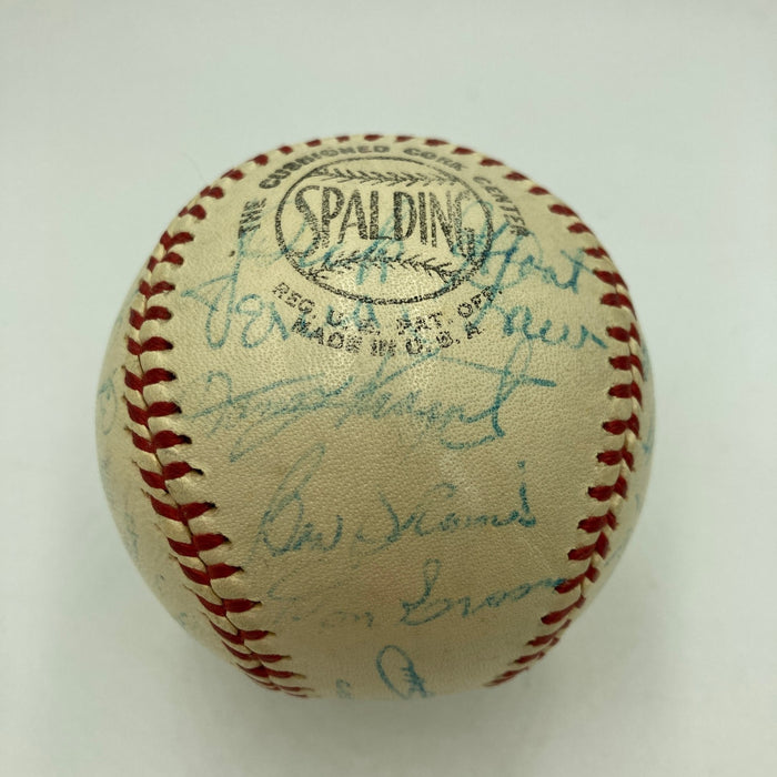 1960 Pittsburgh Pirates World Series Champs Team Signed Baseball PSA DNA COA
