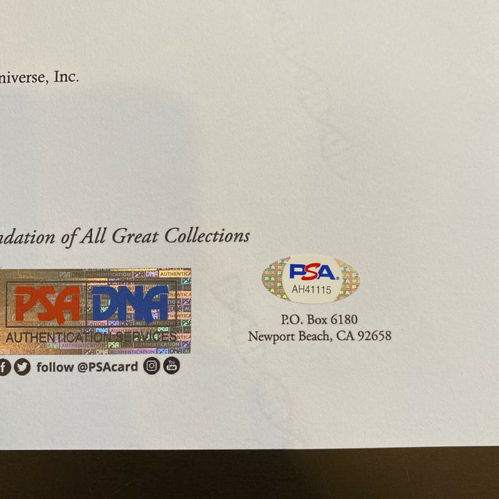 Historic Henry Ford Signed 1933 Ford Motor Company Baseball With PSA DNA COA