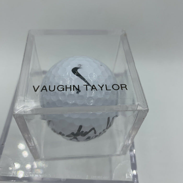Vaughn Taylor Signed Autographed Golf Ball PGA With JSA COA