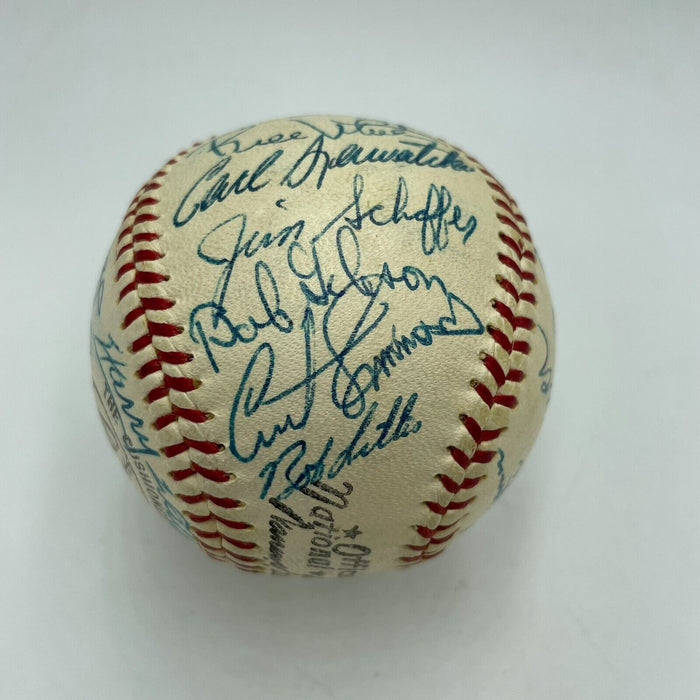 Beautiful 1961 St. Louis Cardinals Team Signed Baseball PSA DNA COA