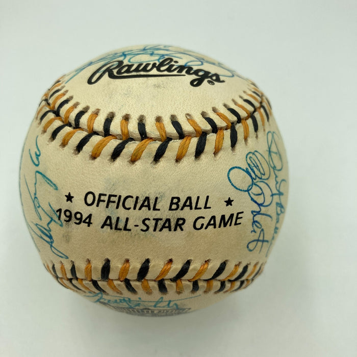 1994 All Star Game National League Team Signed Baseball Barry Bonds PSA DNA COA
