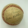 Jackie Robinson Rookie 1947 Brooklyn Dodgers Team Signed Baseball JSA COA