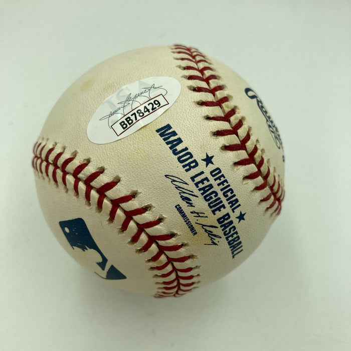 Rare Kobe Bryant Signed Major League Baseball Upper Deck UDA Holo & JSA COA
