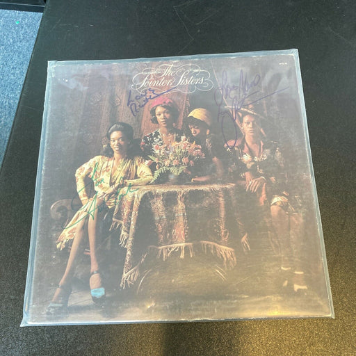 June Pointer Pointer Sisters Group Signed Autographed Vintage LP Record