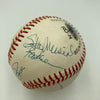 Willie Mays Hank Aaron Stan Musial 3,000 Hit Club Signed Baseball 8 Sigs JSA COA