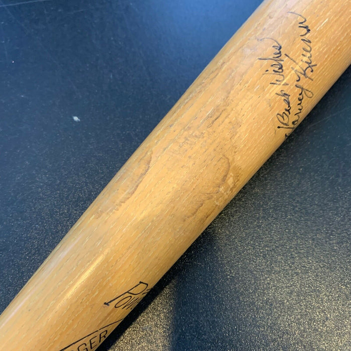 Harvey Kuenn Signed 1950's Game Issued Louisville Slugger Bat With JSA COA RARE