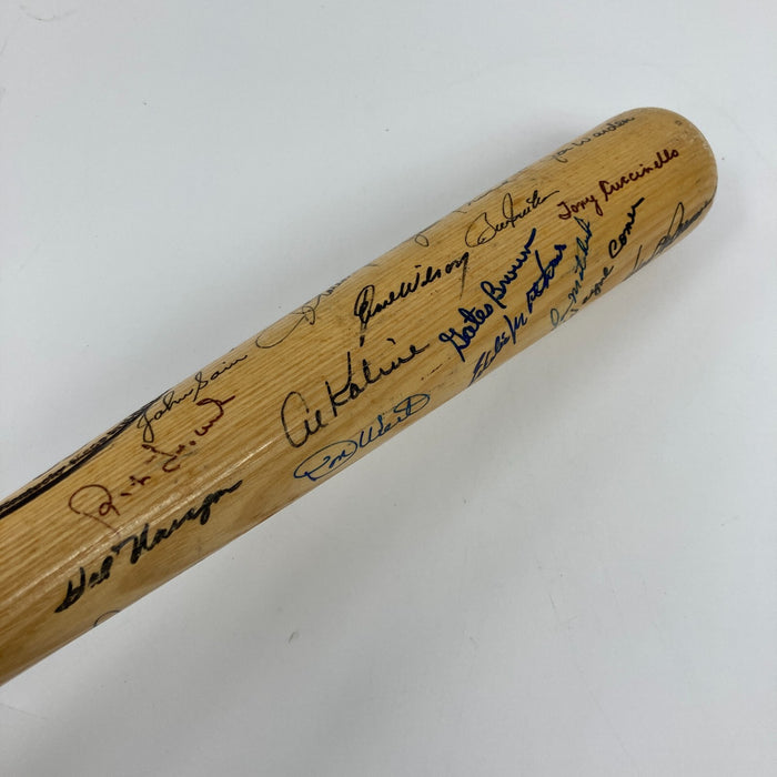 1968 Detroit Tigers World Series Champs Team Signed Bat Norm Cash JSA COA
