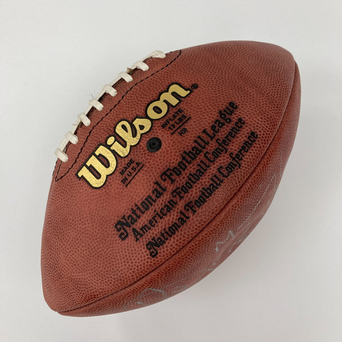 2006 Draft Signed Football Reggie Bush Vernon Davis Vince Young Matt Leinart JSA