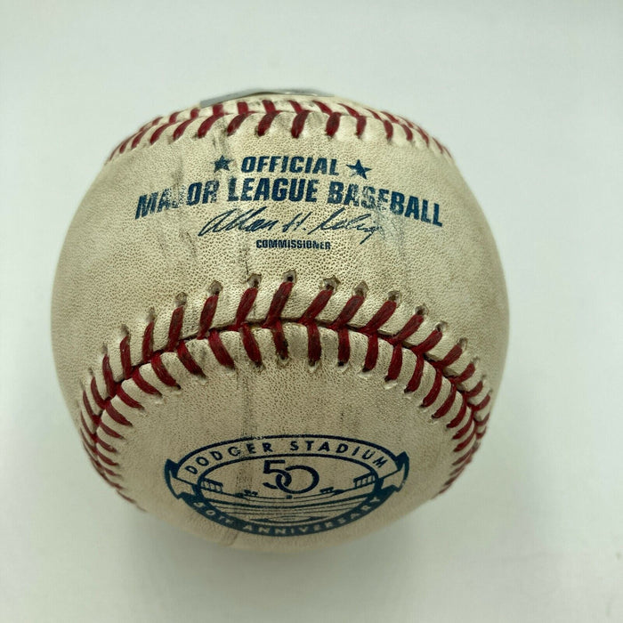 Bryce Harper Major League Debut & First Hit Game Used Baseball 4-29-12 MLB Holo