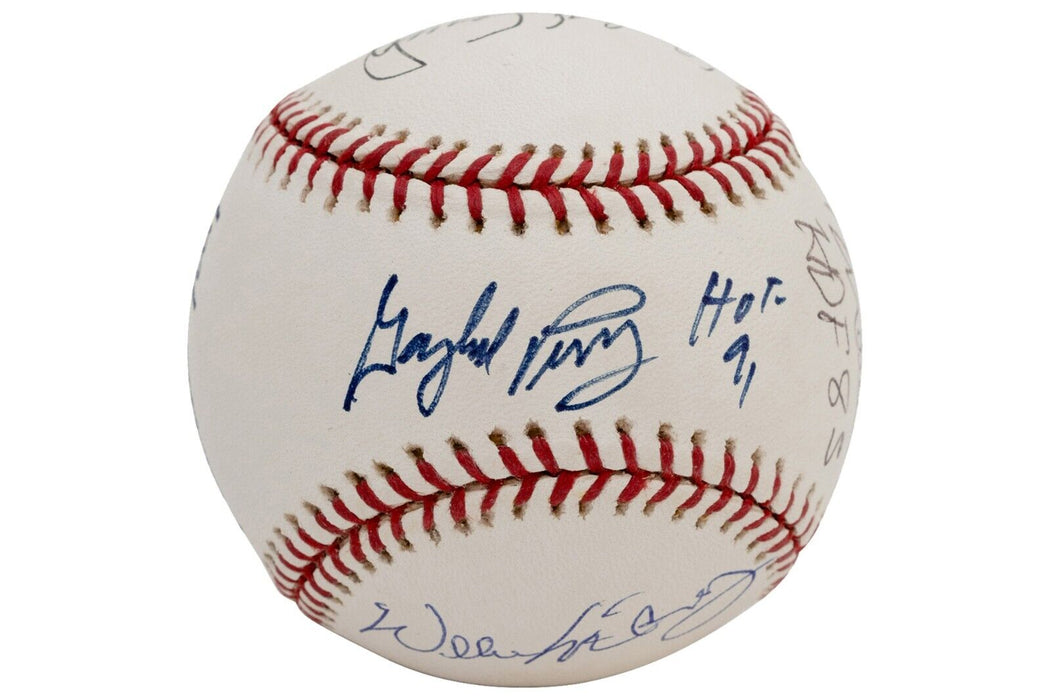 Willie Mays Willie Mccovey San Francisco Giants Legends Signed Baseball PSA DNA