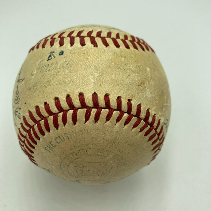 1942 St. Louis Cardinals World Series Champs Team Signed Baseball JSA COA