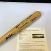 1996 New York Yankees World Series Champs Team Signed Bat Derek Jeter JSA COA