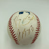 Pedro Martinez #45 Hanley Ramirez & Jose Reyes Signed MLB Baseball JSA COA