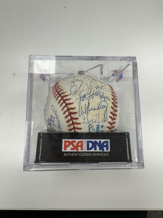 1990 Chicago White Sox Team-Signed Baseball Frank Thomas Rookie Sammy Sosa PSA