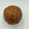 Beautiful Hand Painted George Sosnak Folk Art Baseball Eddie Stanky 1/1 Signed