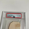 Joe Dimaggio 1950's Signed Autographed Large Cut Signature PSA DNA