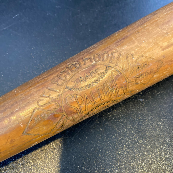 John McGraw Single Signed 1929 Spalding Baseball Bat PSA DNA COA