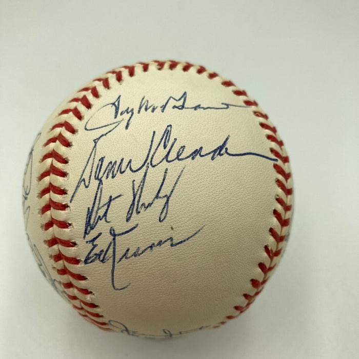 1969 New York Mets WS Champs Team Signed Baseball Tom Seaver Nolan Ryan JSA COA