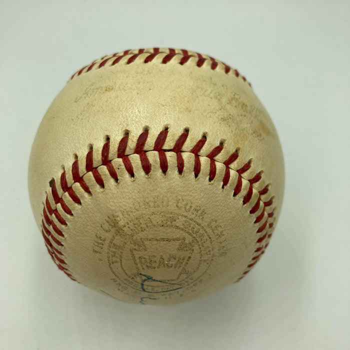 President Dwight D. Eisenhower Single Signed American League Baseball JSA COA