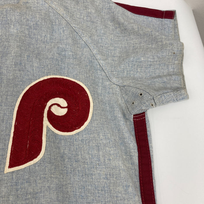 Billy Champion 1970 Game Used Philadelphia Phillies Jersey MEARS A10 The Finest