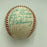 Beautiful 1977 Hall Of Fame Induction Multi Signed Baseball 23 Sigs JSA COA