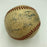 Joe Dimaggio & Toots Shor Signed American League 1950's Game Baseball JSA COA