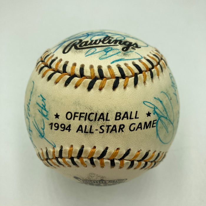 1994 All Star Game National League Team Signed Baseball Barry Bonds PSA DNA COA