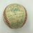 Beautiful 1949 Cleveland Indians Team Signed American League Baseball