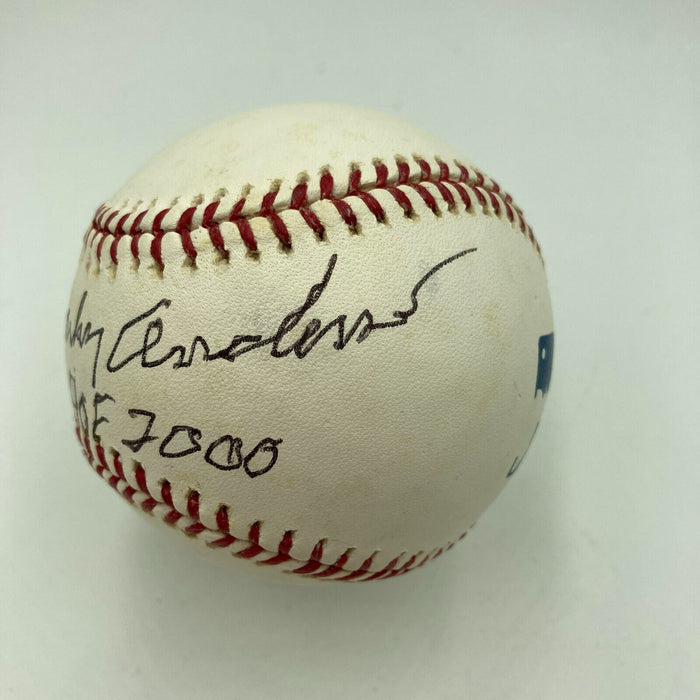 Sparky Anderson HOF 2000 Signed Official Major League Baseball JSA COA