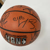 1993-94 Houston Rockets NBA Champs Team Signed Spalding NBA Basketball JSA COA