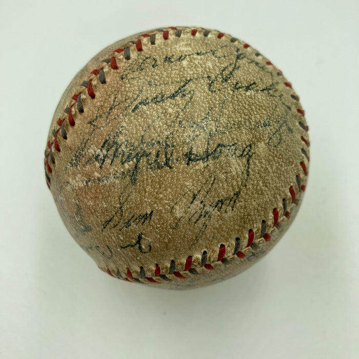Babe Ruth & Lou Gehrig 1931 New York Yankees Team Signed Baseball JSA COA