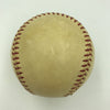 Early Career 1950's Willie Mays Signed Game Used NL Giles Baseball JSA COA Auto