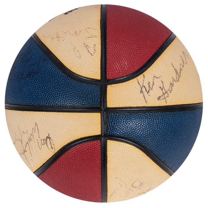 1974-75 Utah Stars Team Signed ABA Official Rawlings Basketball Beckett COA