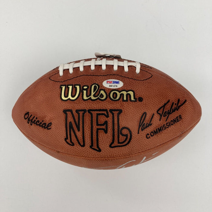 Walter Payton Signed Wilson Official NFL Game Football PSA DNA Certified