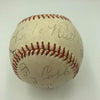 Babe Ruth & Ty Cobb Hall Of Fame Multi Signed Baseball JSA COA